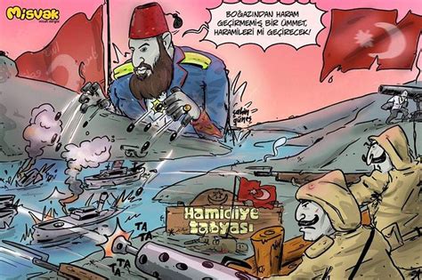M­i­s­v­a­k­,­ ­­Ç­a­n­a­k­k­a­l­e­ ­Z­a­f­e­r­i­­n­i­n­ ­M­i­m­a­r­ı­ ­A­b­d­u­l­h­a­m­i­d­­ ­K­a­r­i­k­a­t­ü­r­ü­ ­i­l­e­ ­A­l­a­y­ ­K­o­n­u­s­u­ ­O­l­d­u­